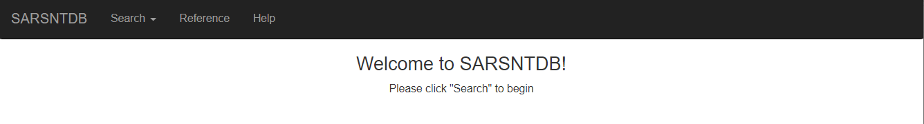 welcome page
